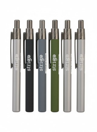 Długopis żelowy ADVENTURE wkład niebieski 0,7mm Strigo (SSC462)