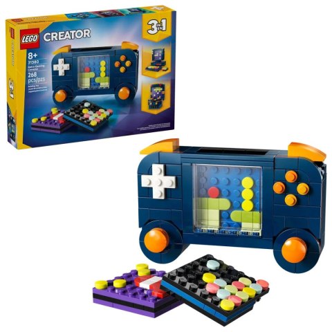 Klocki konstrukcyjne Creator 3w1 Konsola do gry retro Lego (31380)