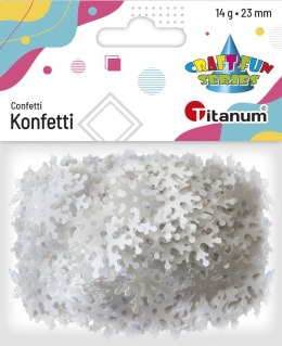 Konfetti Craft-Fun Series płatki śniegu Titanum (284814)