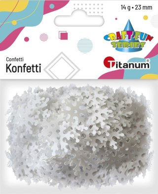 Konfetti Craft-Fun Series płatki śniegu Titanum (284814)