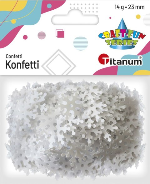Konfetti Craft-Fun Series płatki śniegu Titanum (284814)