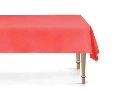 Obrus czerwony [mm:] 1370x1830 Partydeco (OBS6-007)