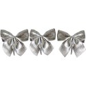 Ozdoba materiałowa Craft-Fun Series kokardy srebrne Titanum (19YH30-1)