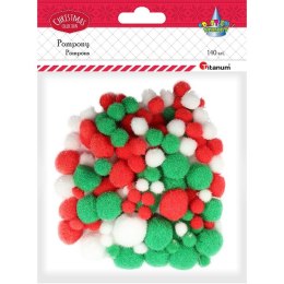 Pompony Craft-Fun Series mix 140 szt Titanum (338615)