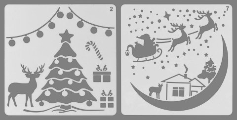 Szablon Craft-Fun Series Boże Narodzenie Titanum (24GS0405-4)