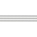 Taśma ozdobna Craft-Fun Series z cekinami 6x2 [mm x m] biała Titanum (363644)