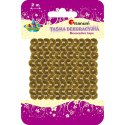 Taśma ozdobna Craft-Fun Series z cekinami 6x2 [mm x m] złota Titanum (363643)