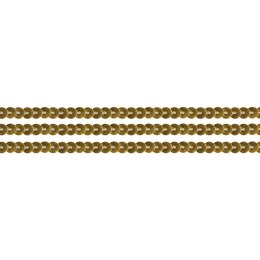 Taśma ozdobna Craft-Fun Series z cekinami 6x2 [mm x m] złota Titanum (363643)