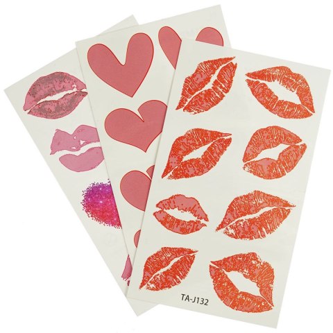 Tatuaż walentynkowy Arpex (WA3797)