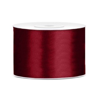Wstążka Craft-Fun Series satynowa 50x25 [mm x m] bordowy Titanum (TS50-082)