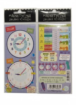 Zakładka do książki magnetyczna ZEGAR Henry (5907465664639)