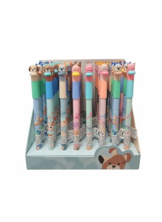 Długopis wymazywalny Dogs and Cat wymazywalny wkład niebieski 0,5mm Patio (01713PTR)