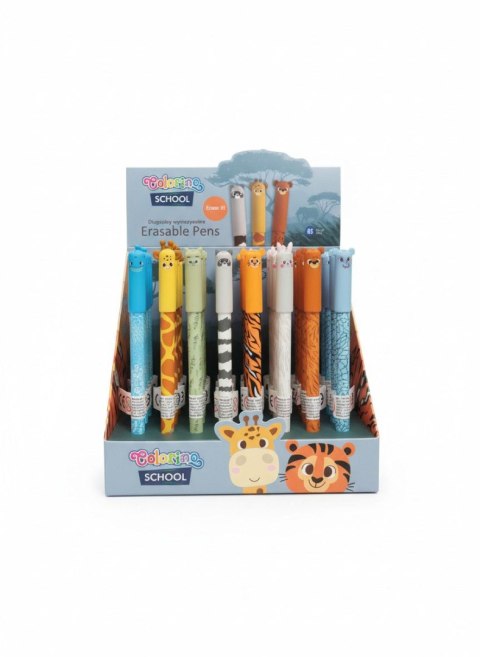 Długopis wymazywalny animals wkład niebieski 0,5mm Patio (01577PTR)