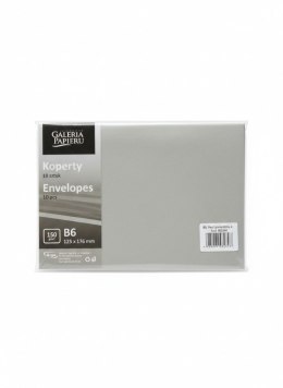 Koperta pearl srebrny jasny B6 srebrny Galeria Papieru (280840) 10 sztuk