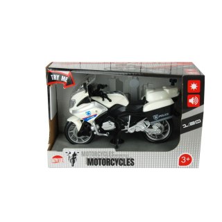 Motocykl policja ze światłem i dźwiękiem Dromader (130-1282836)