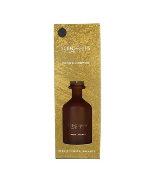 Odświeżacz powietrza Scentchips Dyfuzor patyczkowy Balance Orange & Cedarwood 180ml Pavoncella (8716516204680)