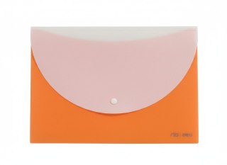 Teczka plastikowa na zatrzask RIO POMARAŃCZOWA 5902315578609 A4 pomarańczowy 180 mic. Deli (E38977)