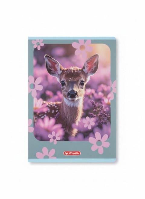 Zeszyt A4 Animals 32k. 70g kratka Herlitz (400206430)