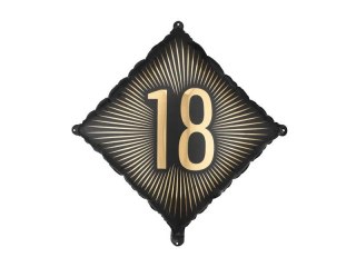 Balon foliowy 18, 46x46 cm Partydeco (FB362-18)