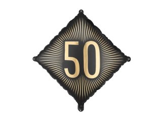 Balon foliowy 50, 46x46 cm Partydeco (FB362-50)