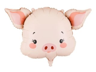 Balon foliowy Świnka, 61x36 cm Partydeco (FB368)