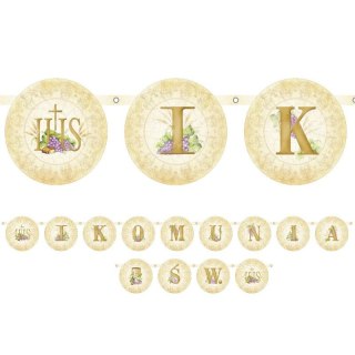 Baner Pierwsza komunia święta Partydeco (GRL3)