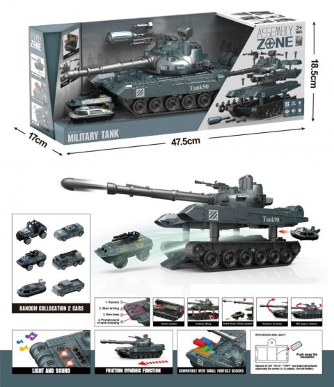 Czołg do skręcania Lean (18660)