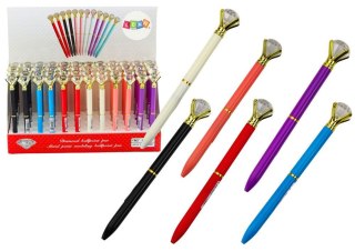 Długopis Z Diamentem wkład niebieski 0,7mm Lean (19631)