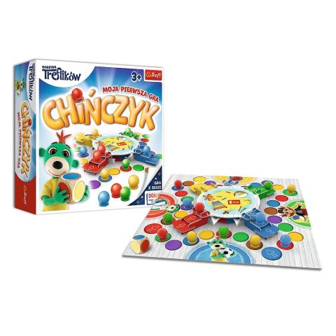 Gra planszowa Chińczyk, Moja pierwsza Rodzina Treflików Chińczyk Moja pierwsza gra Rodzina Treflików Trefl (02056)