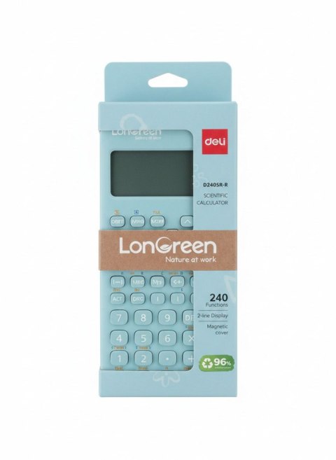 Kalkulator na biurko LonGreen niebieski Argo (ED240SR-BL)