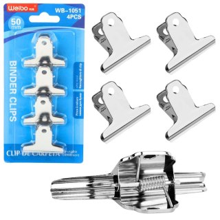 Klipy 50mm Srebrny Lean (22405)