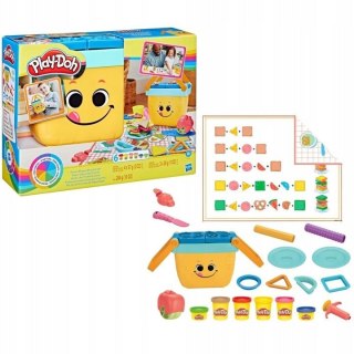 Masa plastyczna dla dzieci Ciastolina Zestaw Piknikowe kształty mix Playdoh (F6916)