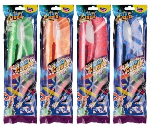 Samolot piankowy ze światłem, 49 cm Mega Creative (577843)