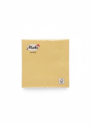 Serwetki złoty celuloza [mm:] 330x330 Pol-mak (SL_OG_005400)