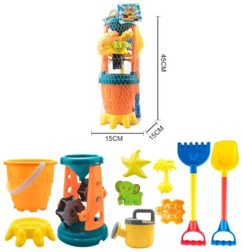 Zestaw do piasku wiaderko Lean (18516)