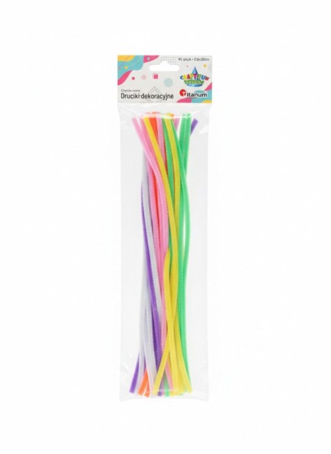 Drucik Craft-Fun Series kreatywny kolor: mix 300mm 30 szt Titanum (YDD4003)