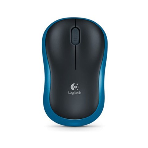 Logitech M185 mysz optyczna | bezprzewodowa | USB | black-blue