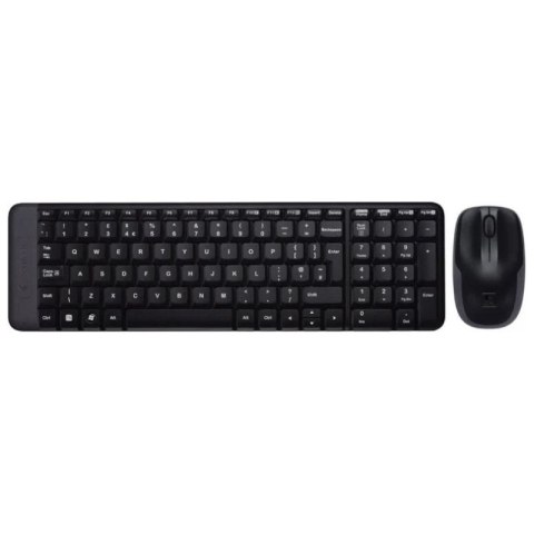 Logitech zestaw klawiatura Wireless + mysz MK220 optyczna | USB | bezprzewodowa