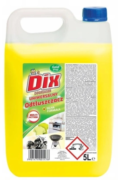 Odtłuszczacz DIX (skład Meglio) 5L