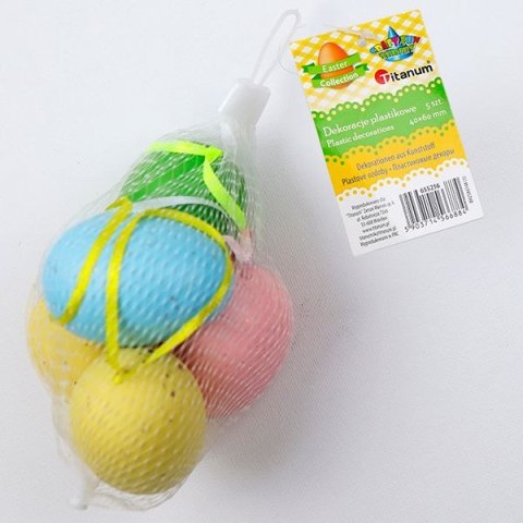 Ozdoba świąteczna Craft-Fun Series Jajka plastikowe zawieszki Titanum (BH25A6148 (1))