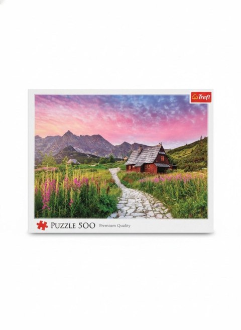 Puzzle Hala Gąsienicowa, Tatry, Polska 500 el. Trefl (37555)