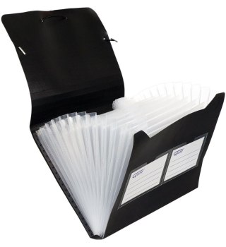 Teczka z przegródkami 9115C A5 kolor: czarny Grand (120-1991)