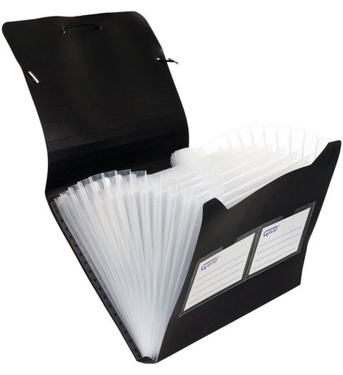 Teczka z przegródkami 9115C A5 kolor: czarny Grand (120-1991)