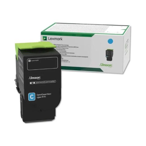 Toner Lexmark do CS421/521/622/522/625 | 1 000 str. | cyan