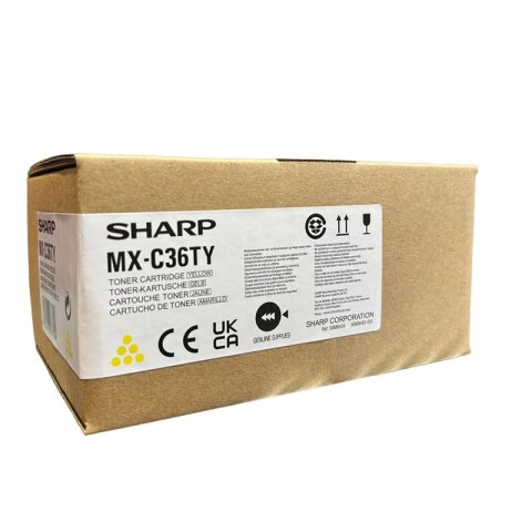 Toner Sharp do MX-C428P| 11 700 str. | yellow