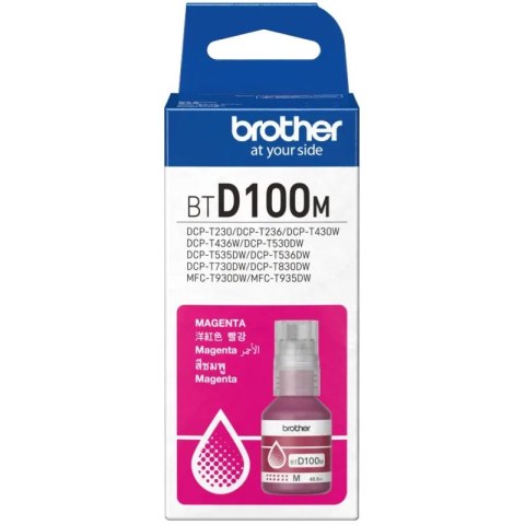 Tusz Brother BTD100M | 5 000 str. | magenta