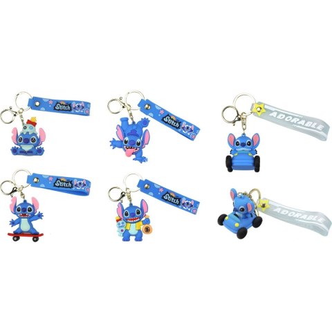 Brelok stworek niebieski pakowany po 5 szt.