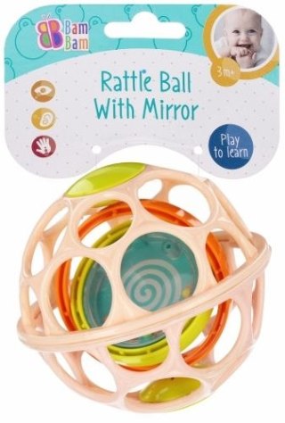 Grzechotka kula lustro Bam Bam (569042)
