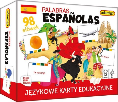 Karty edukacyjne PALABRAS ESPAÑOLAS Kukuryku