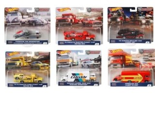 Samochód 50 rocznica Pojazdy transportowe Premium mix Hot Wheels (FLF56)